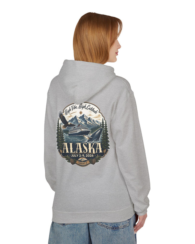 "Alaska" Unisex Midweight Softstyle Fleece Hoodie