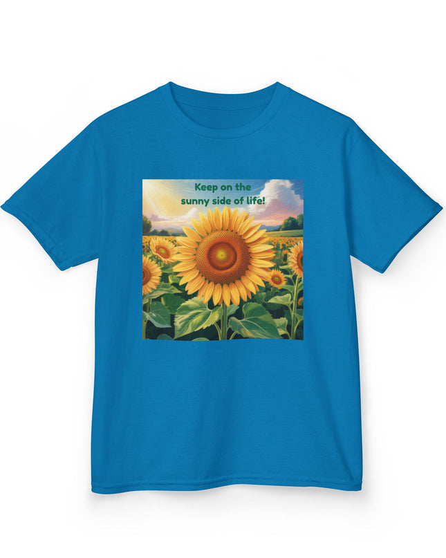 "Keep on the Sunny Side of Life" Kids Heavy Cotton Tee