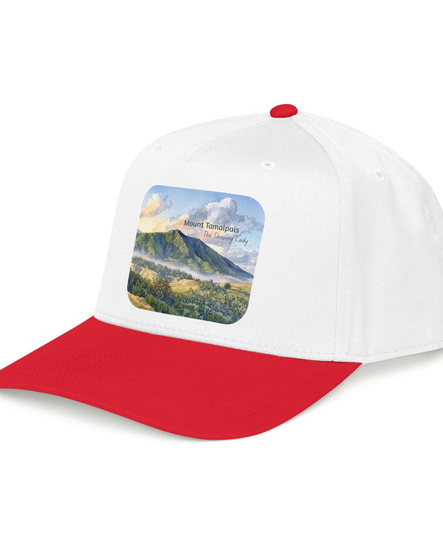 "Mount Tamalpais, the Sleeping Lady" Mid Profile Baseball Cap