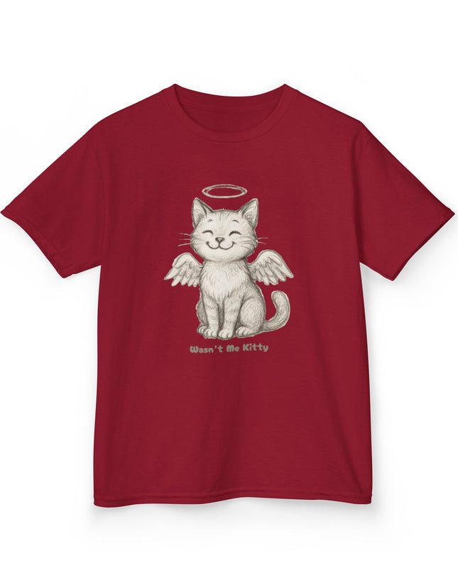 "Wasn't Me Kitty" Kids Heavy Cotton Tee