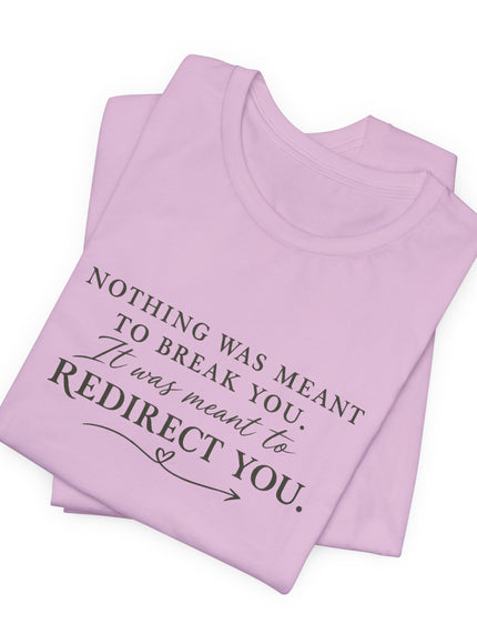 "Redirect You" Unisex Jersey Short Sleeve Tee