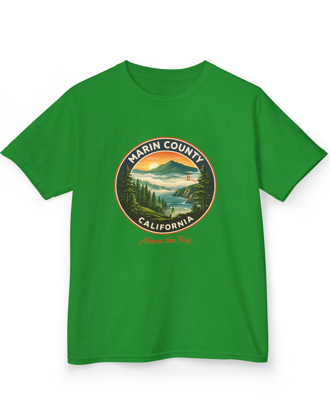 "Marin County, Above the Fog" Kids Heavy Cotton Tee