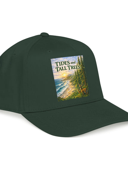 "Tides and Tall Trees" Mid Profile Baseball Cap