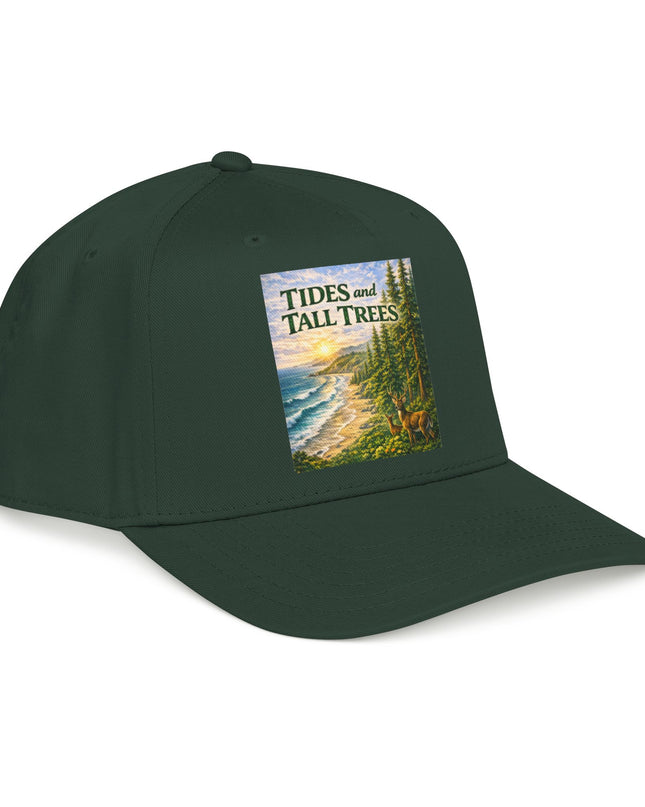 "Tides and Tall Trees" Mid Profile Baseball Cap