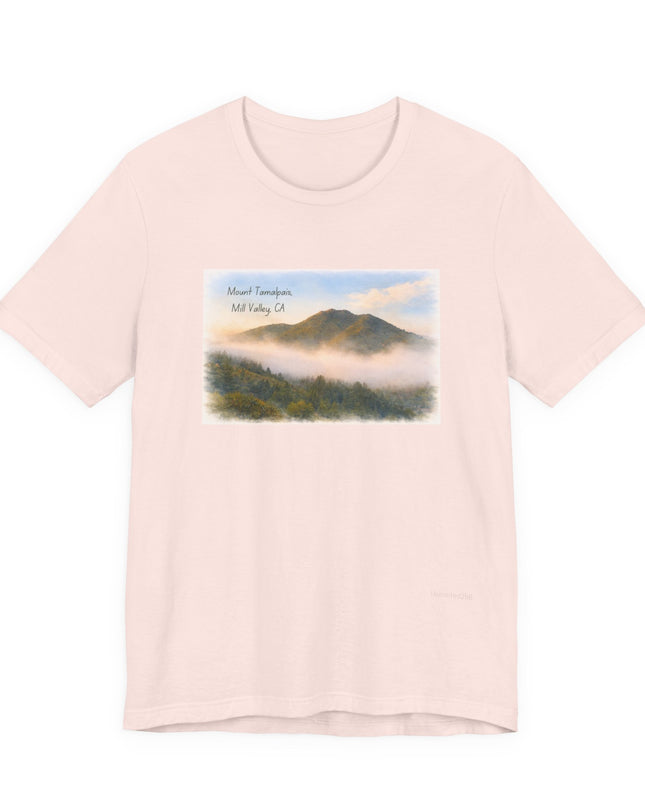 "Mount Tamalpais, Mill Valley, California" Unisex Jersey Short Sleeve Tee