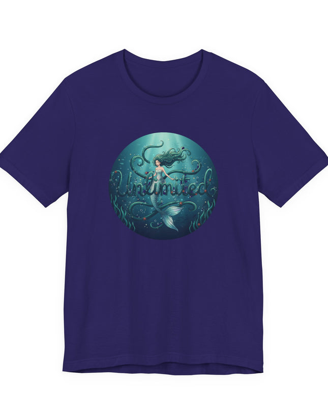 "Unlimited Mermaid" Unisex Jersey Short Sleeve Tee