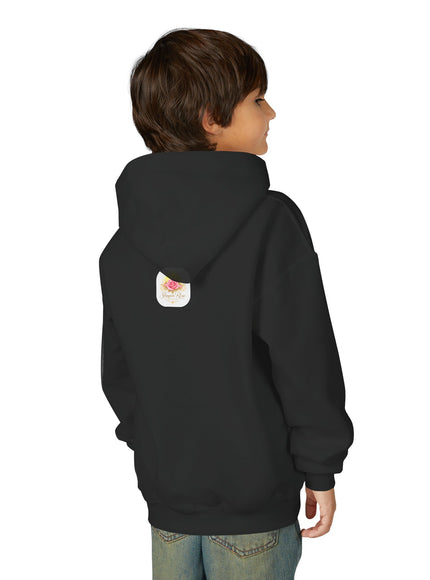 "My Father Says I am Royalty" Youth Heavy Blend Hooded Sweatshirt