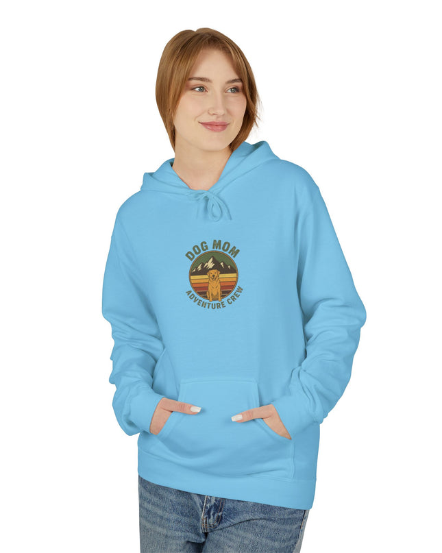 "Dog Mom" Unisex Midweight Softstyle Fleece Hoodie