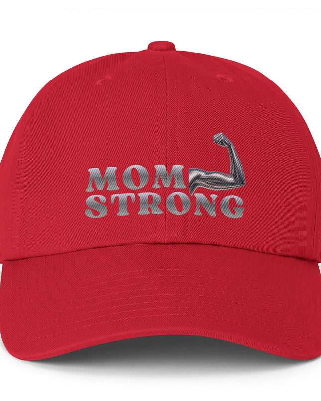 "Mom Strong" Clean Up Cap