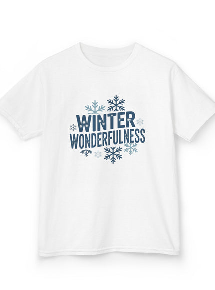 "Winter Wonderfulness" Kids Heavy Cotton Tee