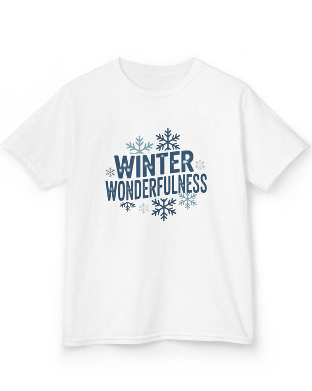 "Winter Wonderfulness" Kids Heavy Cotton Tee