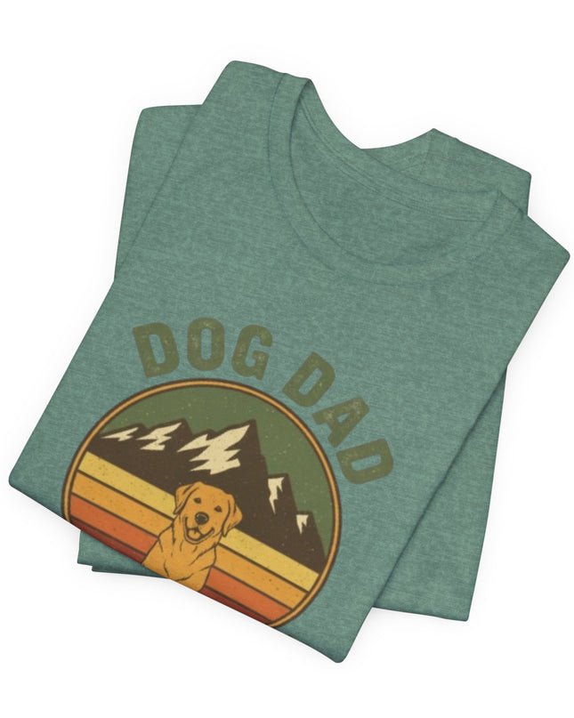 "Dog Dad Adventure Crew" Unisex Jersey Short Sleeve Tee