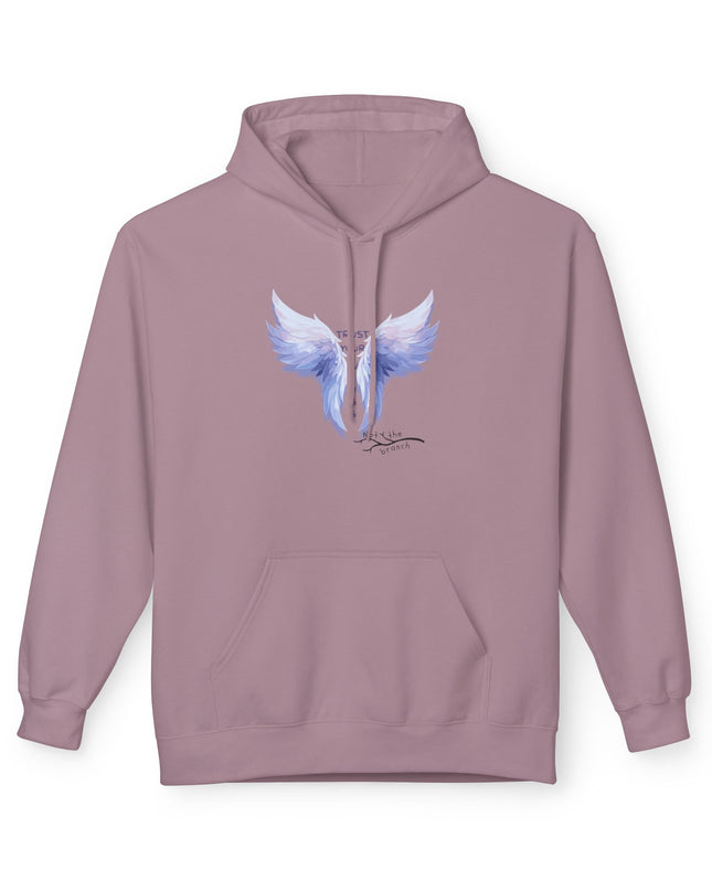 "Trust your Wings, Not the Branch" Unisex Midweight Softstyle Fleece Hoodie