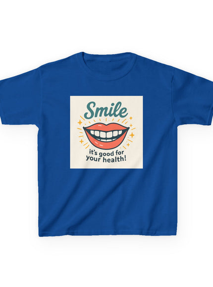 "Smile" Kids Heavy Cotton Tee