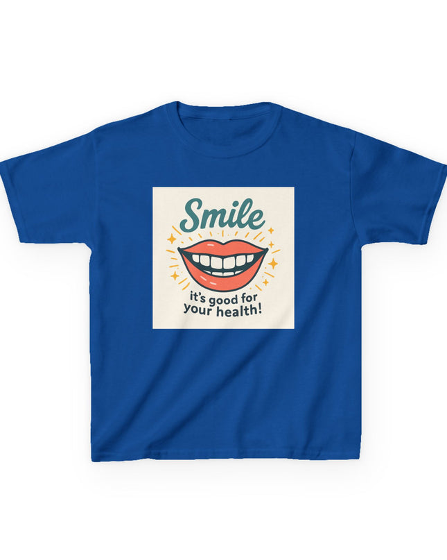 "Smile" Kids Heavy Cotton Tee