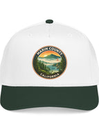 Dark Green / White