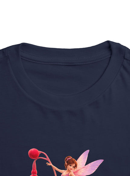 "Fuchsia Fairy" Toddler Short Sleeve Tee
