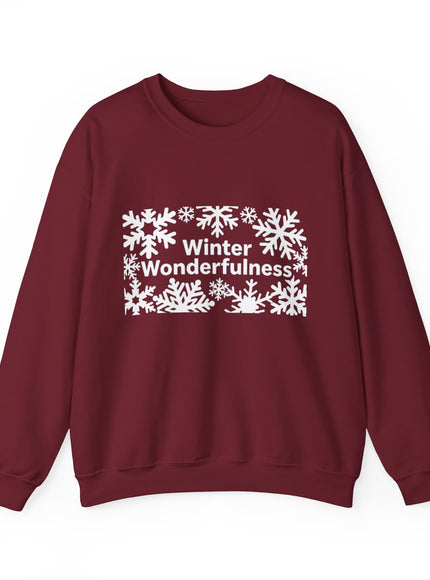 "Winter Wonderfulness" Unisex Adult Sweatshirt