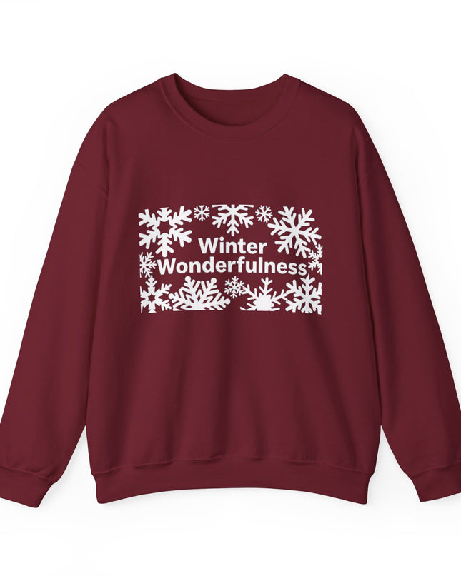 "Winter Wonderfulness" Unisex Adult Sweatshirt