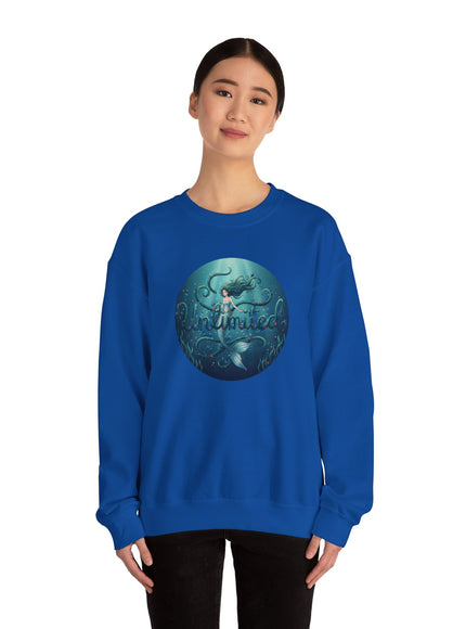 "Unlimited Mermaid" Unisex Adult Sweatshirt