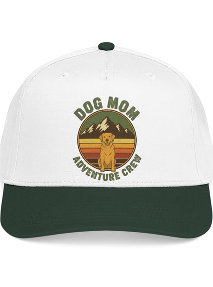 "Dog Mom" Mid Profile Baseball Cap