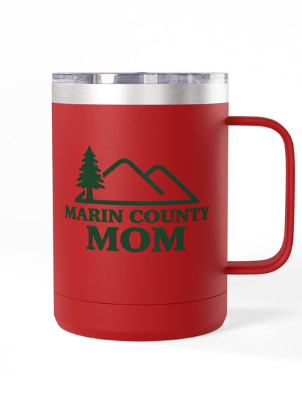 "Marin Country Mom" Coffee Mug Tumbler, 15oz