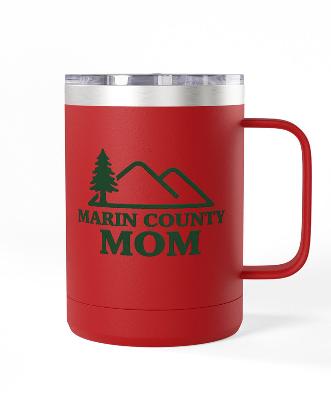 "Marin Country Mom" Coffee Mug Tumbler, 15oz