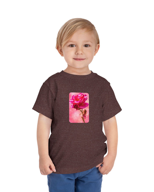 "Fairy Rose" Toddler Short Sleeve Tee