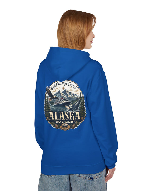 "Alaska" Unisex Midweight Softstyle Fleece Hoodie