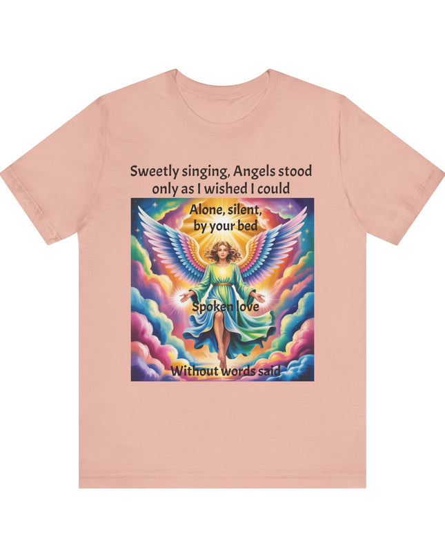"Sweetly Singing, Angels Stood" Women's Soft Jersey Tee