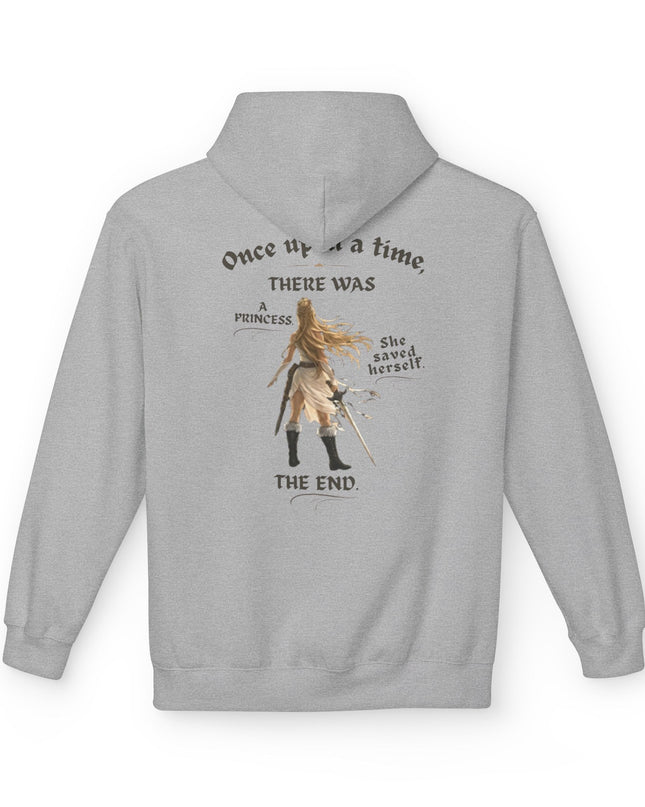 "Once Upon a Time V2" Front and Back Unisex Midweight Softstyle Fleece Hoodie