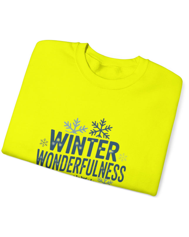 "Winter Wonderfulness" Unisex Adult Sweatshirt
