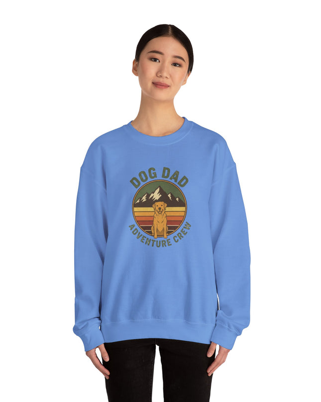 "Dog Dad Adventure Crew" Unisex  Adult Sweatshirt