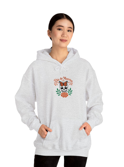 "Día de Muertos" Unisex Heavy Blend Hooded Embroidered Sweatshirt