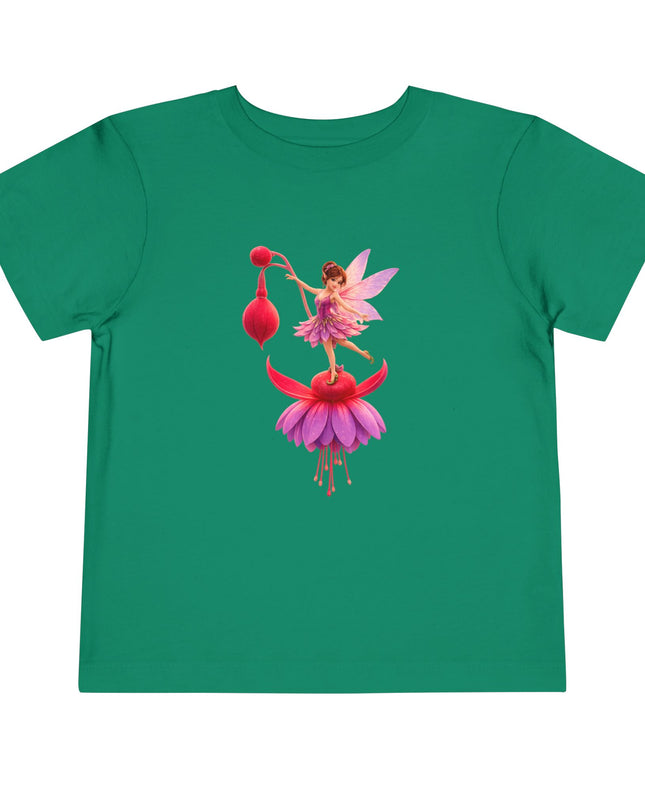 "Fuchsia Fairy" Toddler Short Sleeve Tee