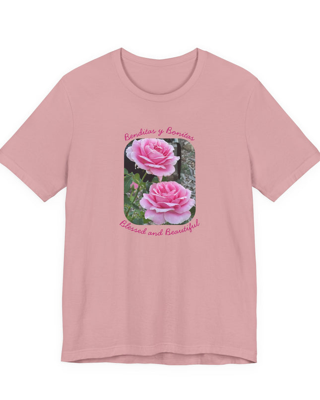 "Blessed and Beautiful" Unisex Jersey Short Sleeve Tee