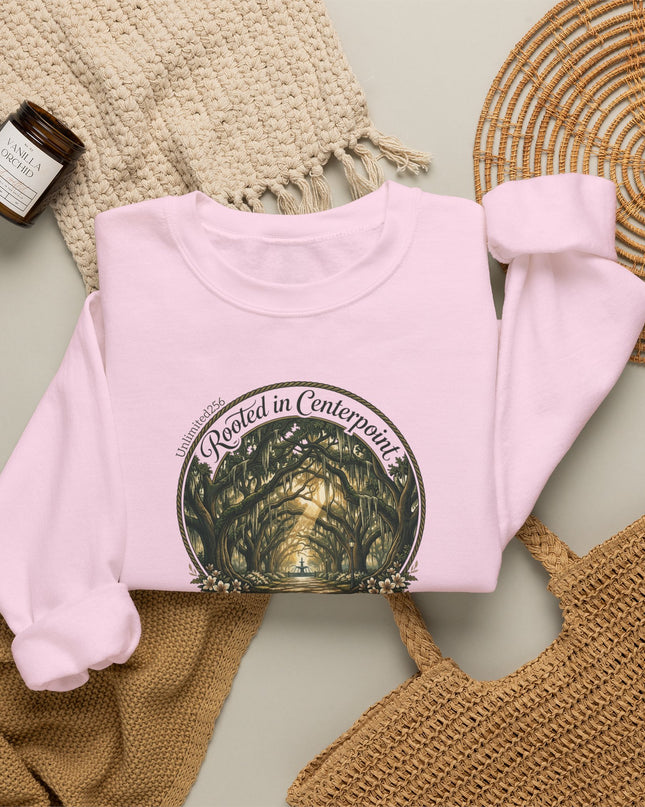 "Rooted in my Centerpoint" Unisex Heavy Blend Crewneck Sweatshirt