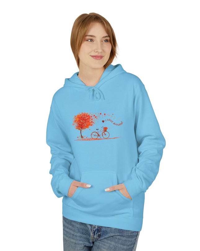 "I Love Autumn" Unisex Midweight Softstyle Fleece Hoodie