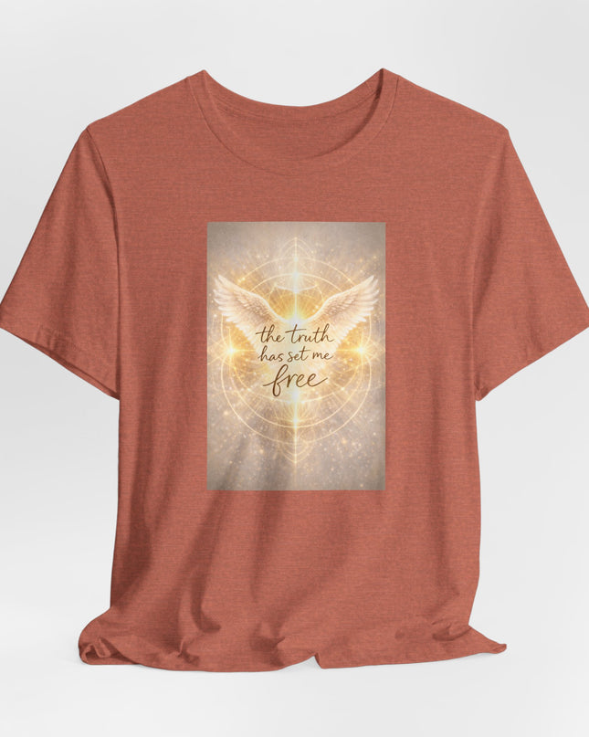 "The Truth Has Set Me Free" Unisex Jersey Short Sleeve Tee