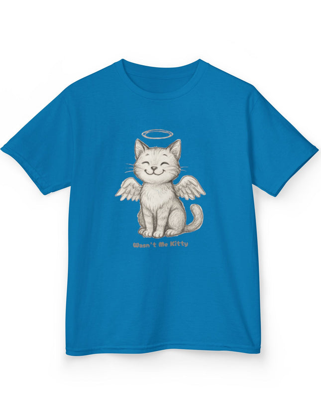 "Wasn't Me Kitty" Kids Heavy Cotton Tee