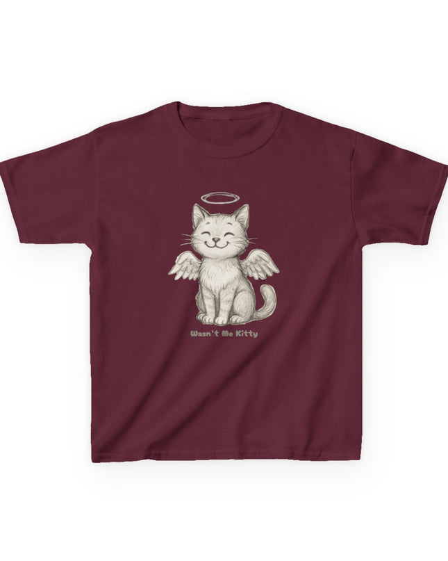 "Wasn't Me Kitty" Kids Heavy Cotton Tee