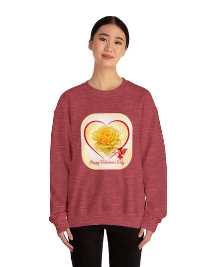 "Happy Valentine's Day" Unisex Adult Sweatshirt