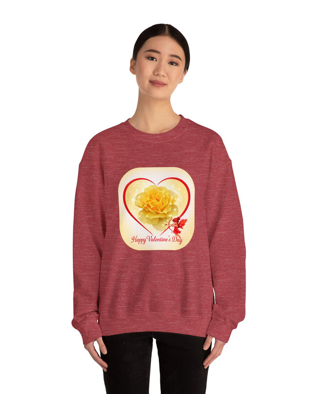 "Happy Valentine's Day" Unisex Adult Sweatshirt