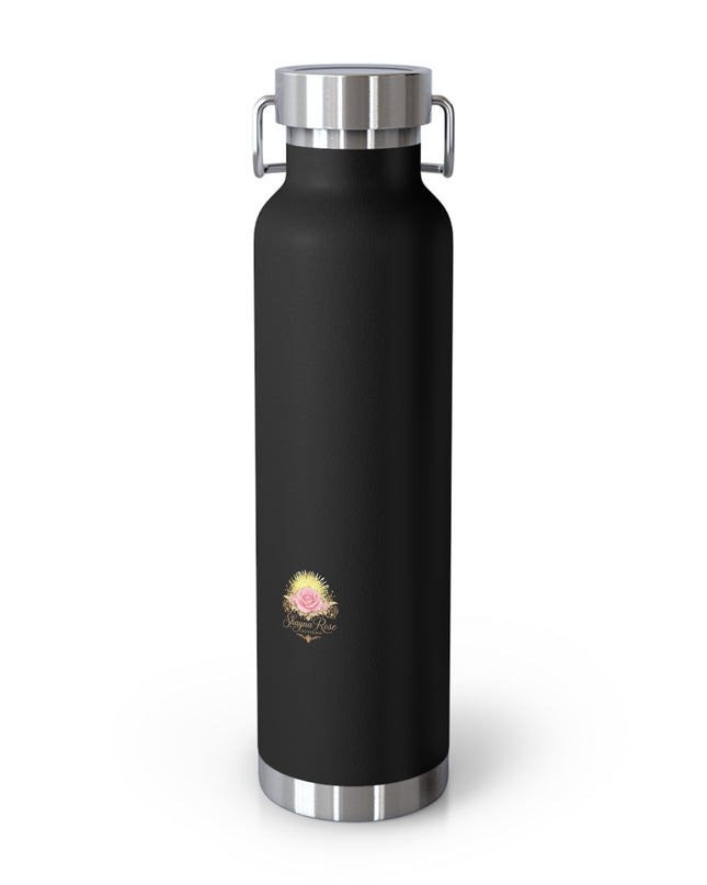 "My Father Says I am Royalty" Copper Vacuum Insulated Bottle, 22oz
