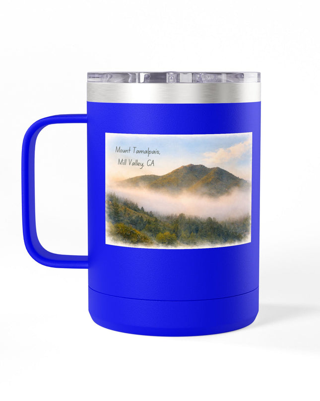 "Mount Tamalpais, Mill Valley, California" Coffee Mug Tumbler, 15oz