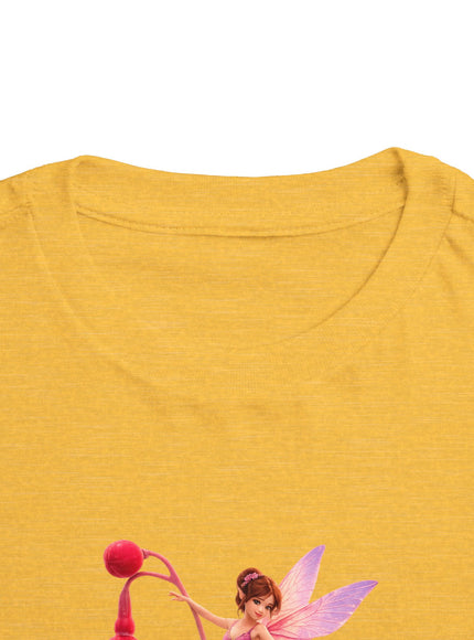 "Fuchsia Fairy" Toddler Short Sleeve Tee