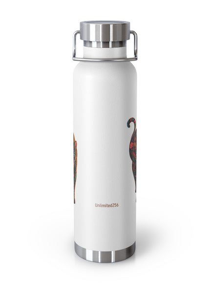 "Alebrije Panther" Copper Vacuum Insulated Bottle, 22oz