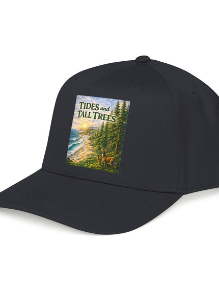 "Tides and Tall Trees" Mid Profile Baseball Cap