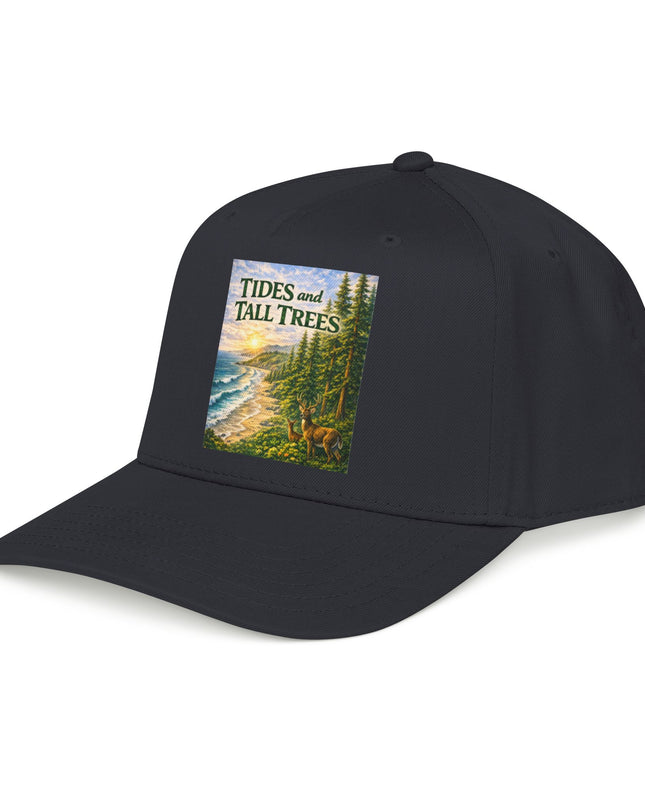 "Tides and Tall Trees" Mid Profile Baseball Cap