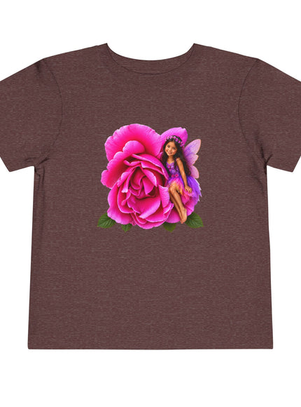 "Rose Fairy" Toddler Short Sleeve Tee